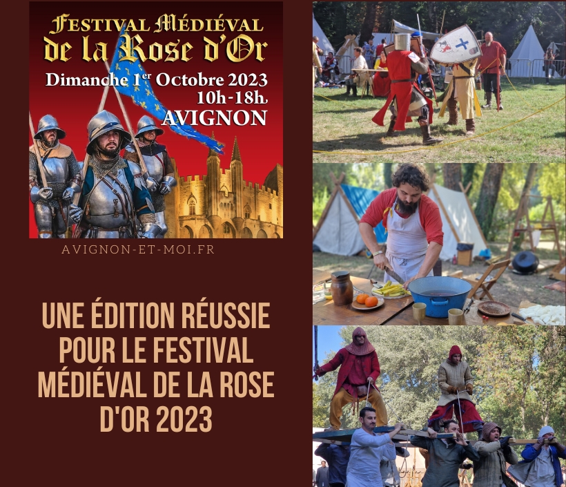 Une édition réussie pour le festival médiéval de la Rose d'or 2023