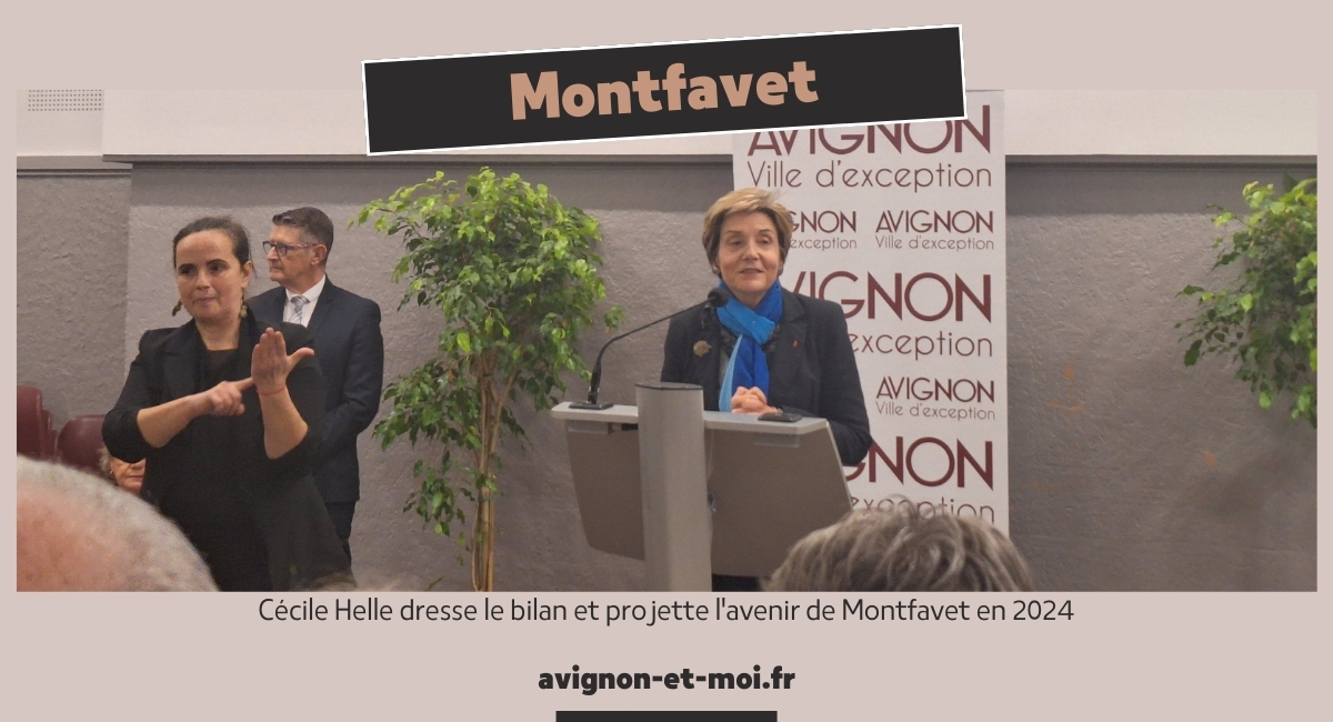 Cécile Helle dresse le bilan et projette l'avenir de Montfavet en 2024