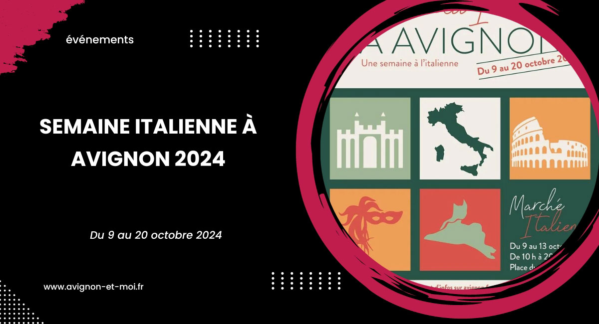 Semaine Italienne à Avignon 2024
