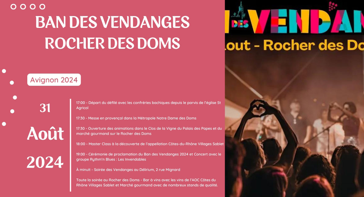 Ban des Vendanges 2025