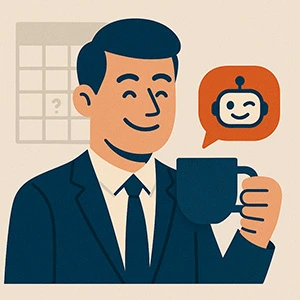 IA en el trabajo: tomar un café más
