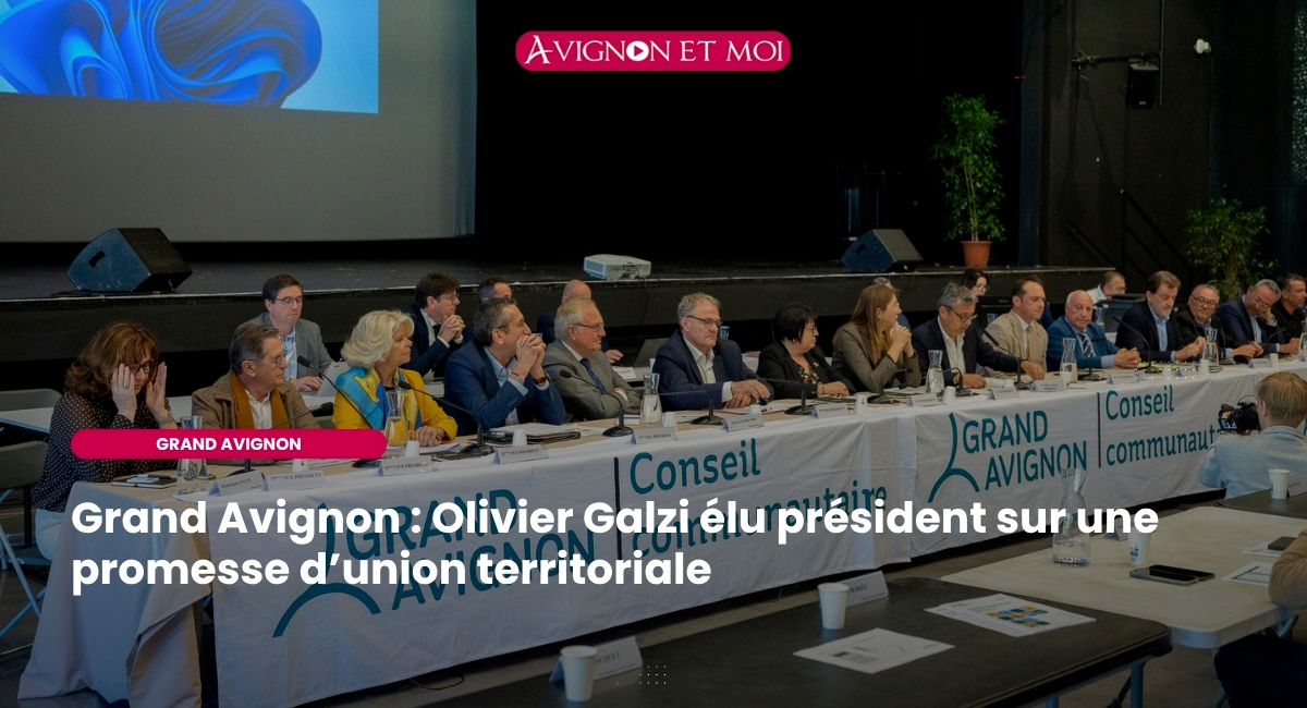 La liaison Est-Ouest (LÉO), priorité immédiate du nouveau président du Grand Avignon