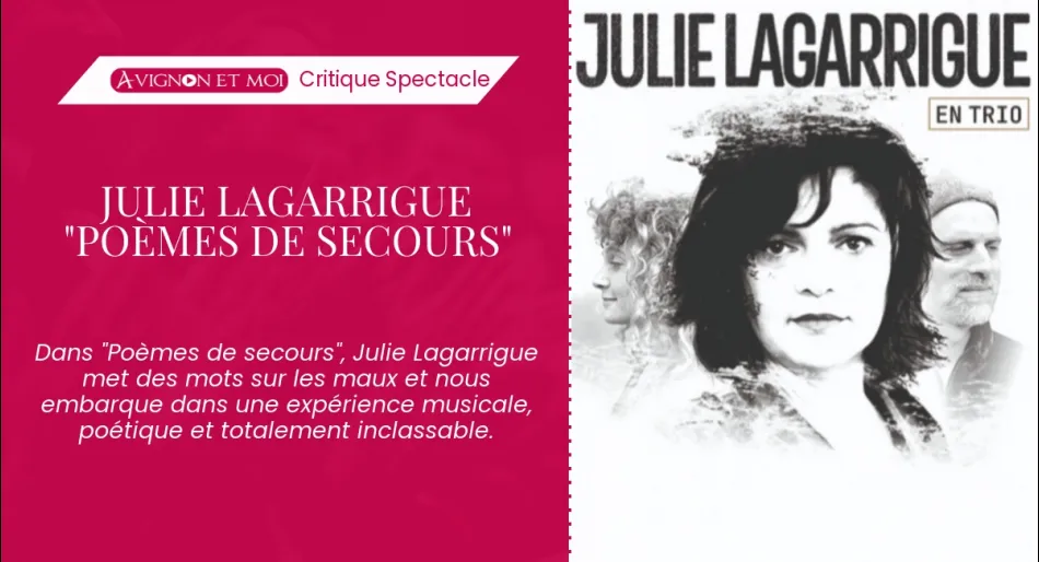 Julie Lagarrigue "poèmes de secours"