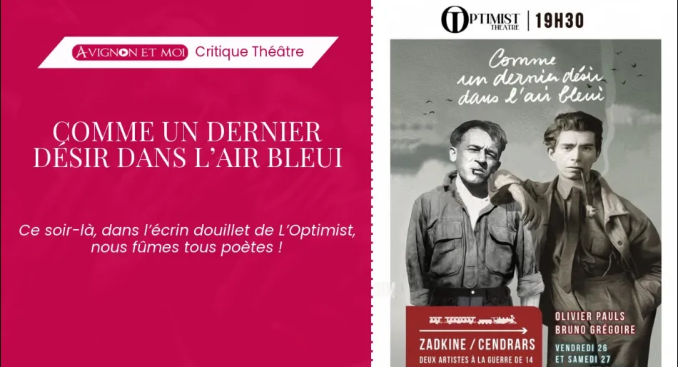 Comme un dernier désir dans l’air bleui