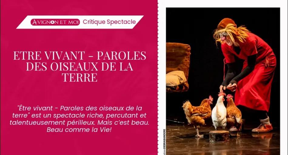 Etre vivant - Paroles des oiseaux de la terre