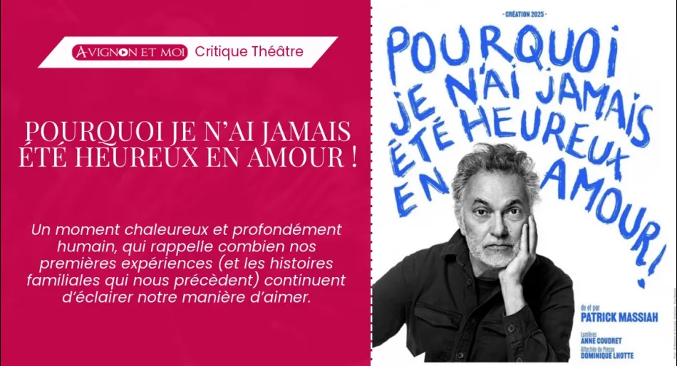 Pourquoi je n’ai jamais été heureux en amour !