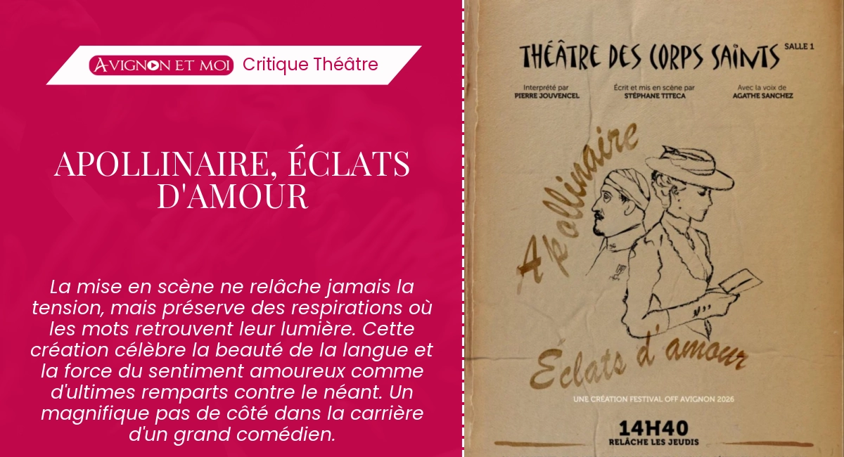 Apollinaire, Éclats d&rsquo;amour