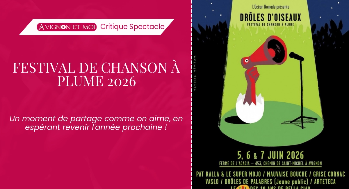 Festival de chanson à plume 2026