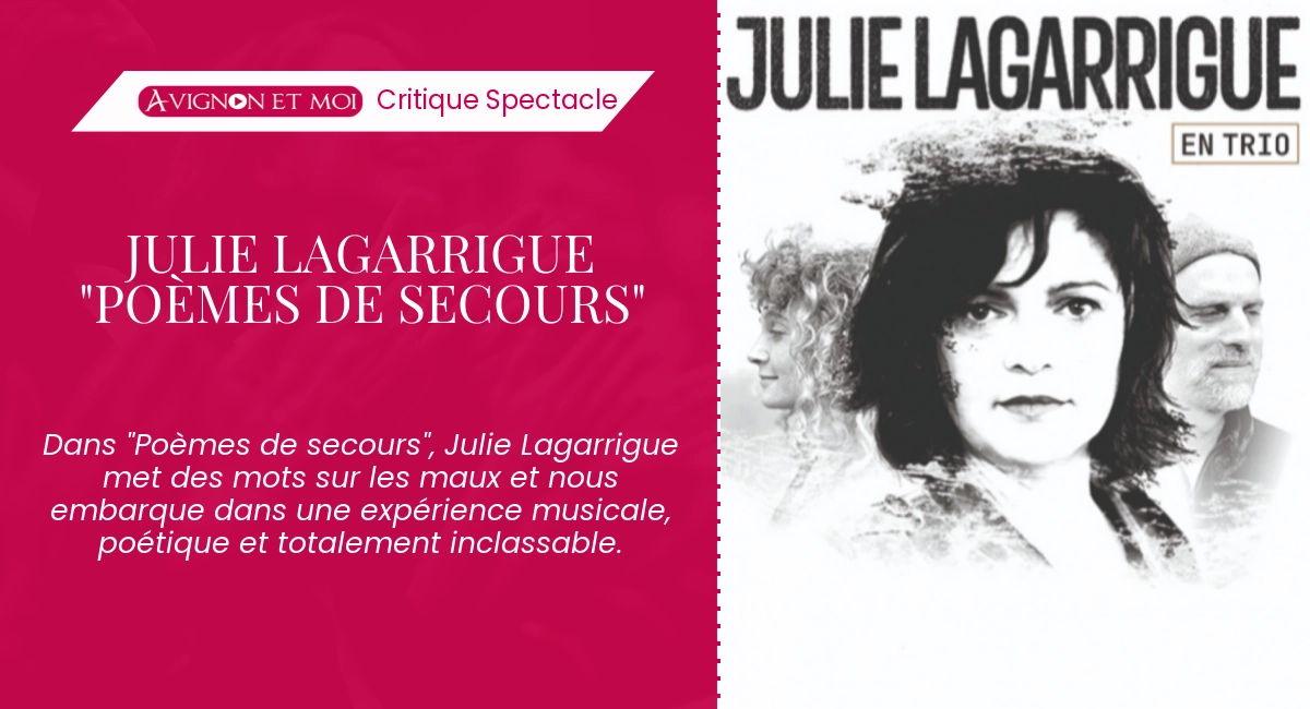 Julie Lagarrigue "poèmes de secours"