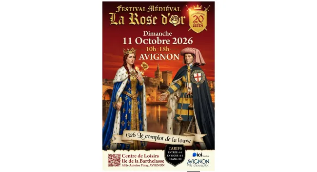 Festival médiéval de la Rose d’Or - 1326 Le complot de la louve