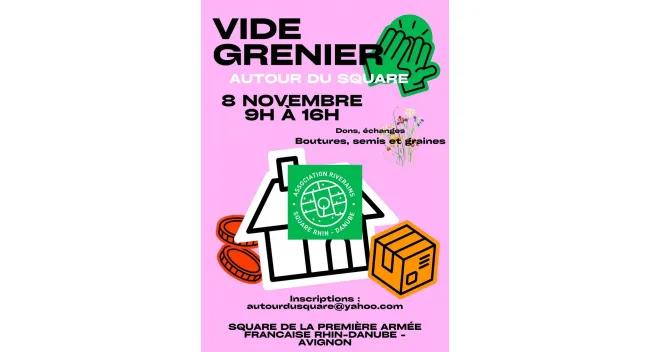 Vide-greniers Autour du square