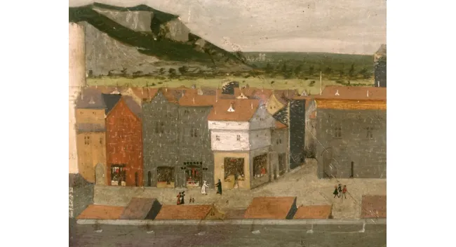 Exposition «Villeneuve lez Avignon : vues et monuments de la cité médiévale au XXème siècle»
