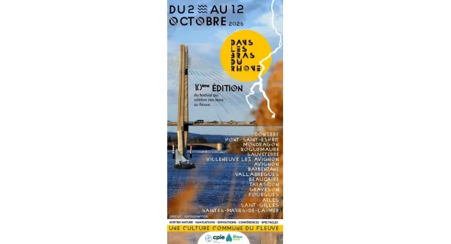 Escale à Villeneuve lez Avignon : la biodiversité des bords du Rhône - Festival «Dans les bras du Rhône»