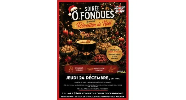 Soirée "Ô Fondues" spéciale Réveillon de Noël