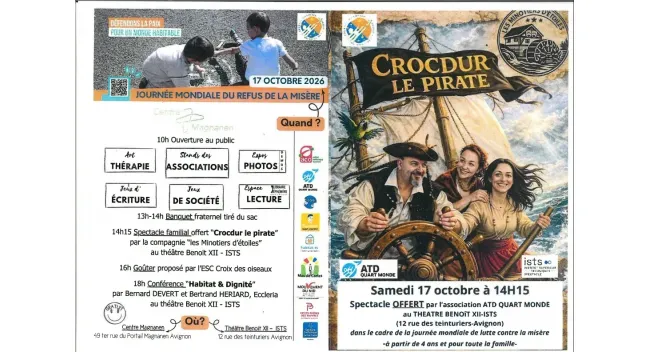 Journée mondiale du refus de la misère