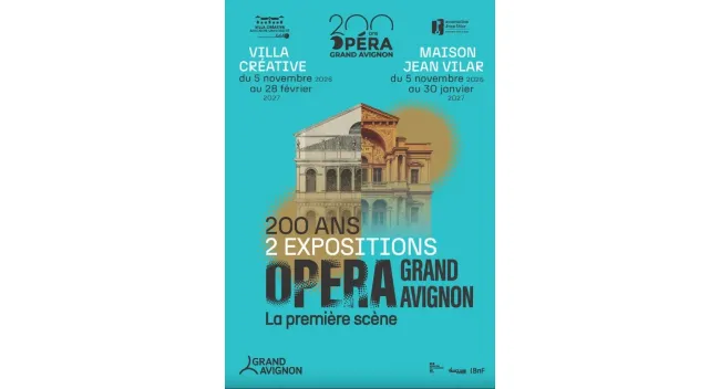 La première scène - exposition autour du Bicentenaire de l’Opéra Grand Avignon